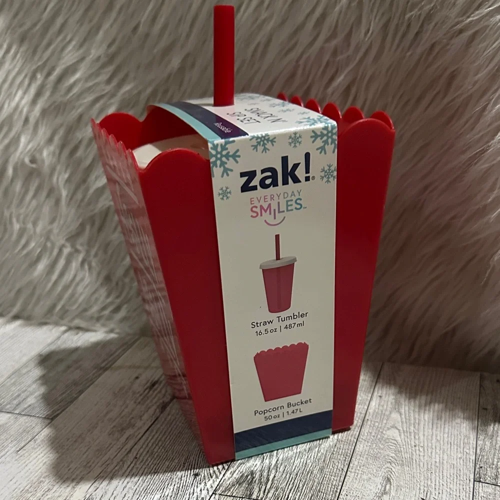 Target Red and White Holiday Container